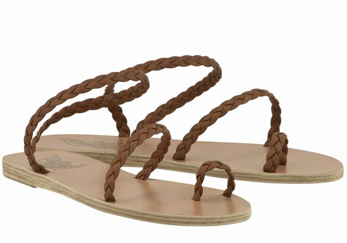 Sandales Tressées Ancient Greek Sandals Eleftheria Leather   | VGZ-5588664